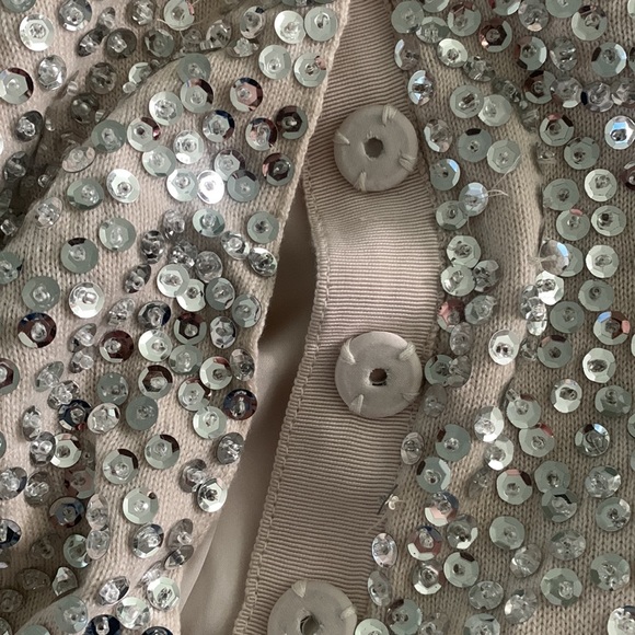 Sequin cardigan 🤍 - Picture 4 of 5